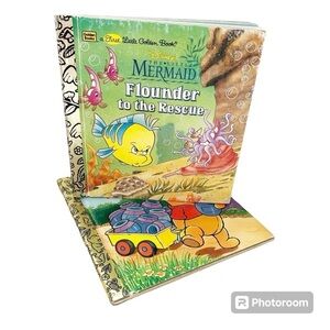 The Little Mermaid Flounder to the Rescue Winnie the Pooh Thank You Pooh! Disney